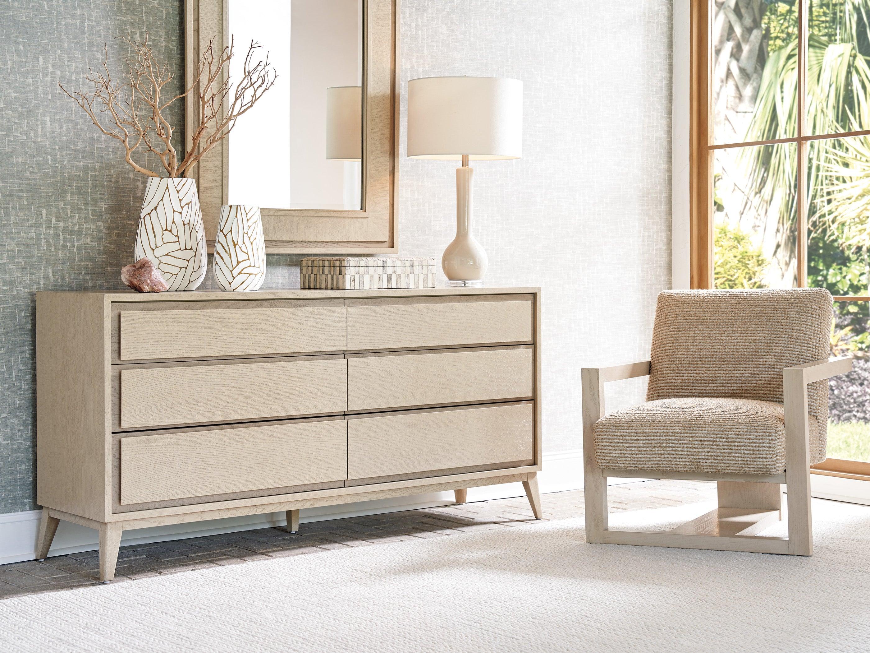 Sunset Key Latham Double Dresser - Remutear