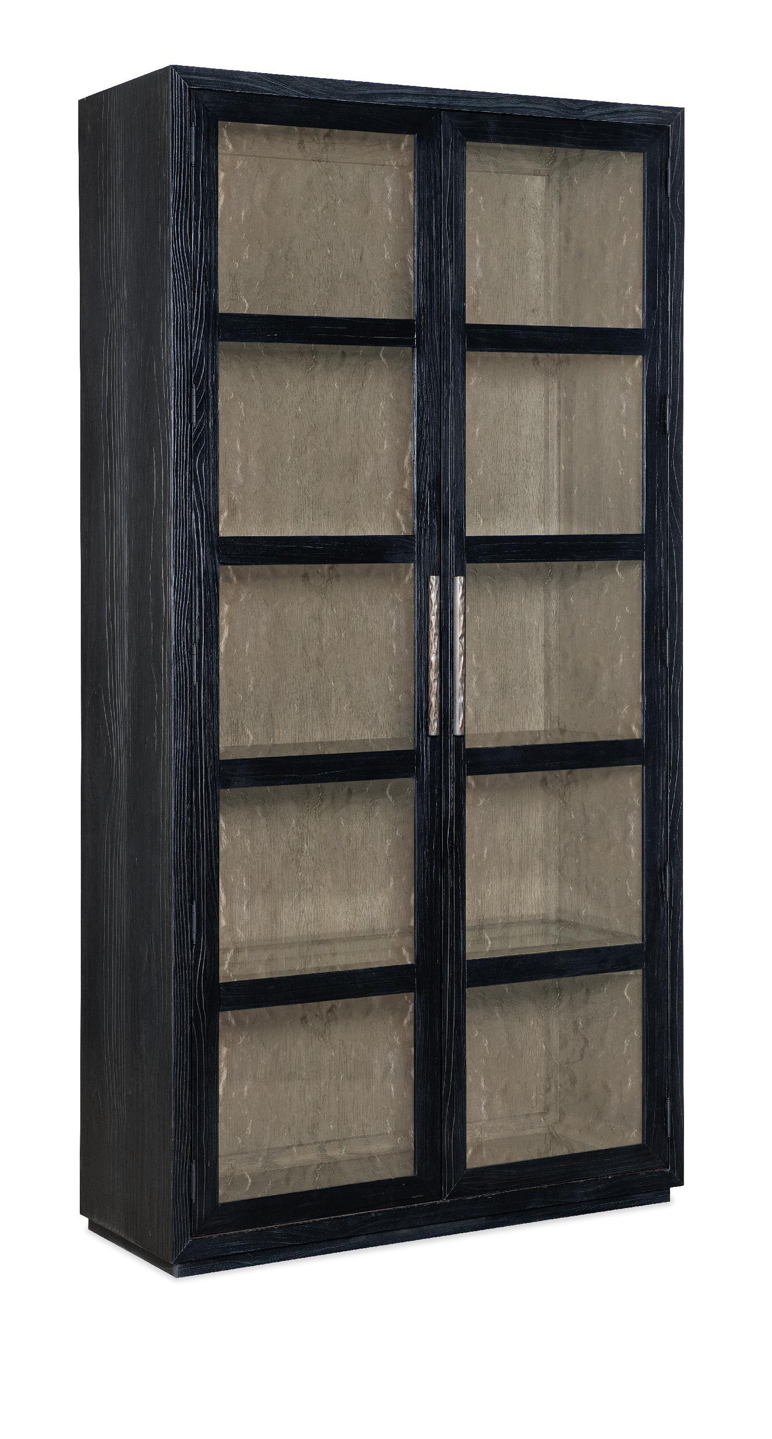 Linville Falls Shou Sugi Ban Curio Cabinet - Remutear