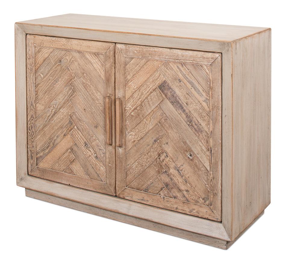 Hollis 2 Door Commode Stone Grey - Remutear