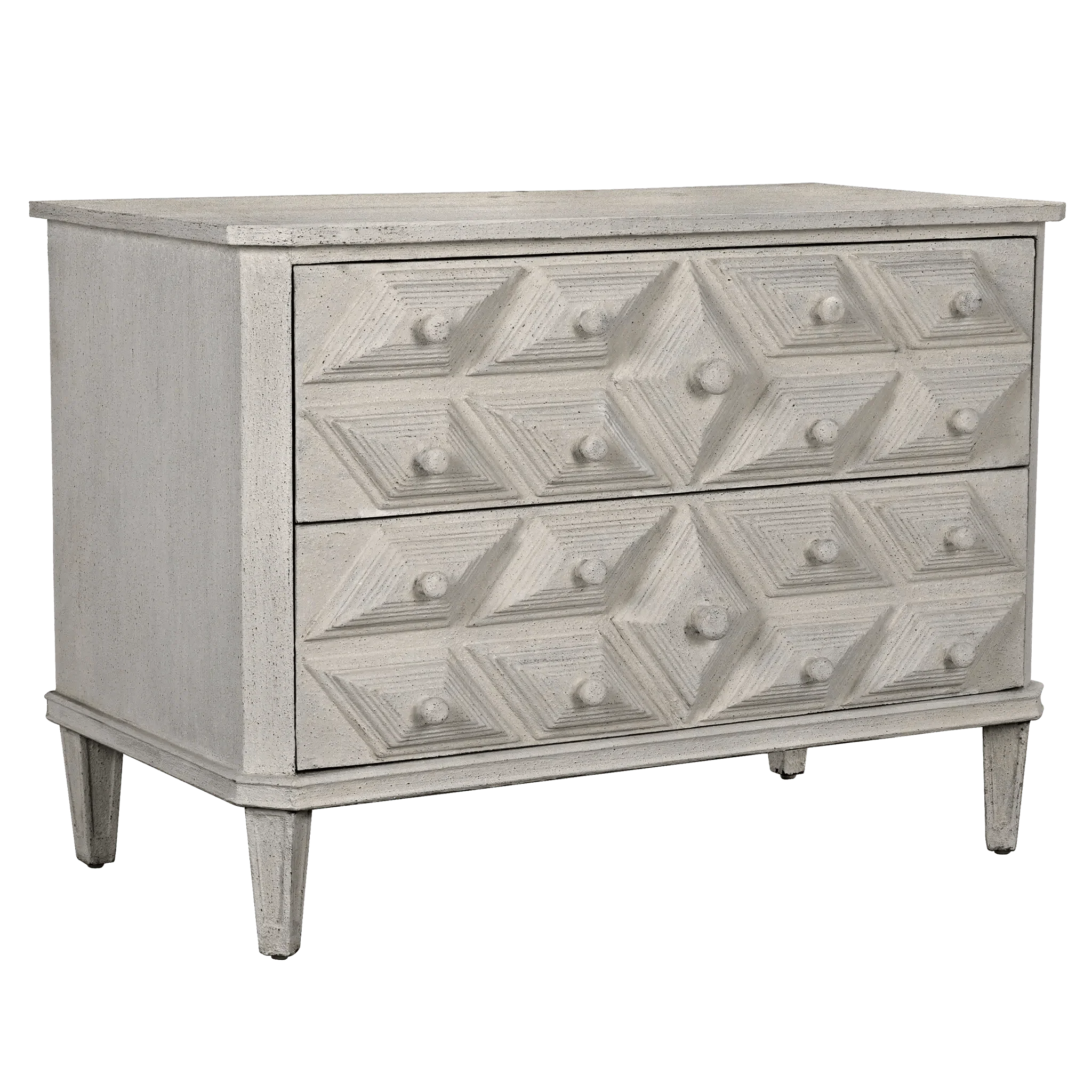 Giza Dresser, White Weathered - Remutear