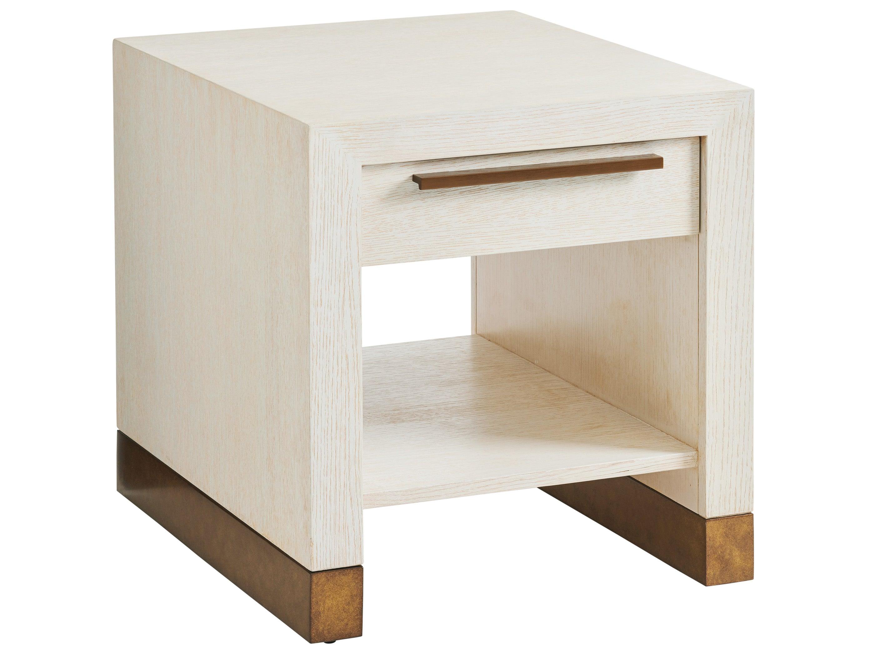 Carmel Huckleberry Drawer End Table - Remutear