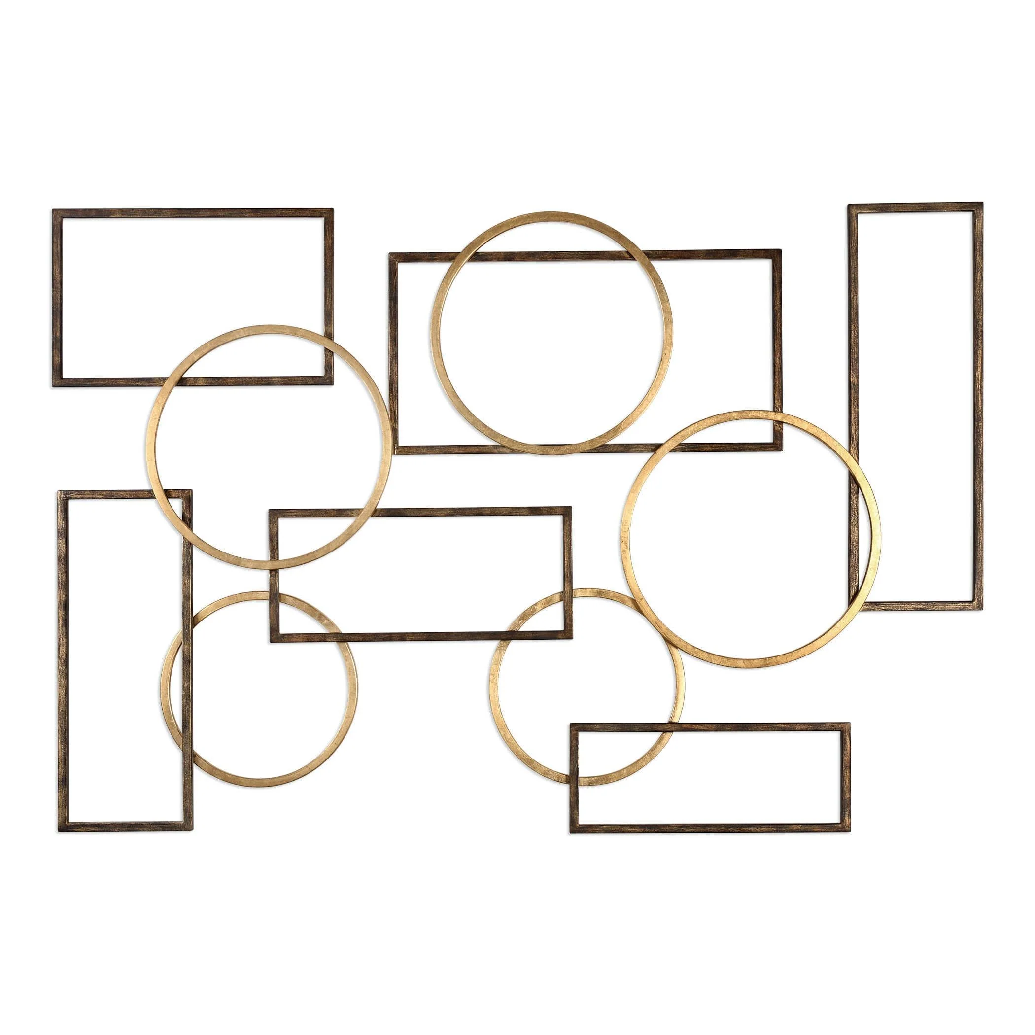 ELIAS BRONZE AND GOLD WALL ART - Remutear