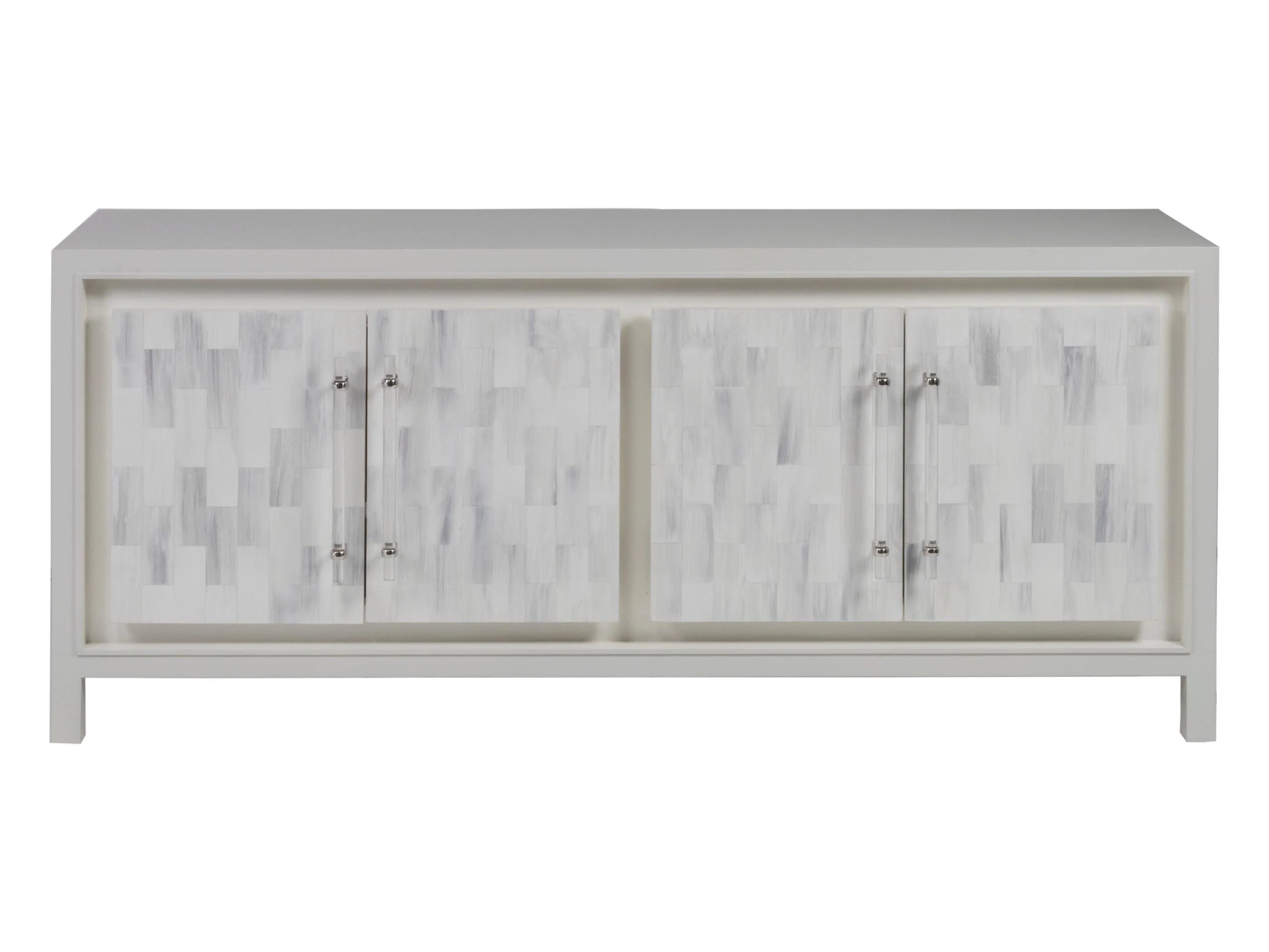 Signature Designs Elation White Media Console - Remutear