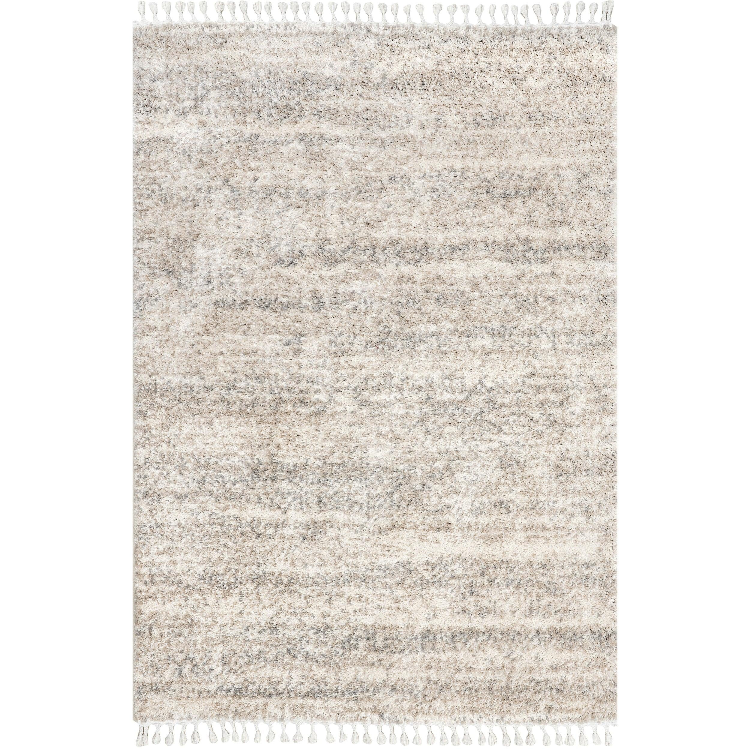 Brooke Shag Tasseled Area Rug - Remutear