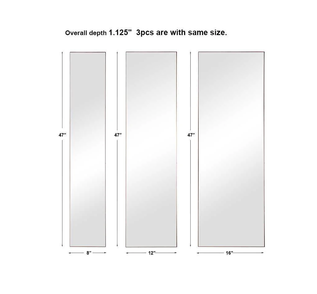 ROWLING GOLD MIRRORS, SET OF 3 - Remutear