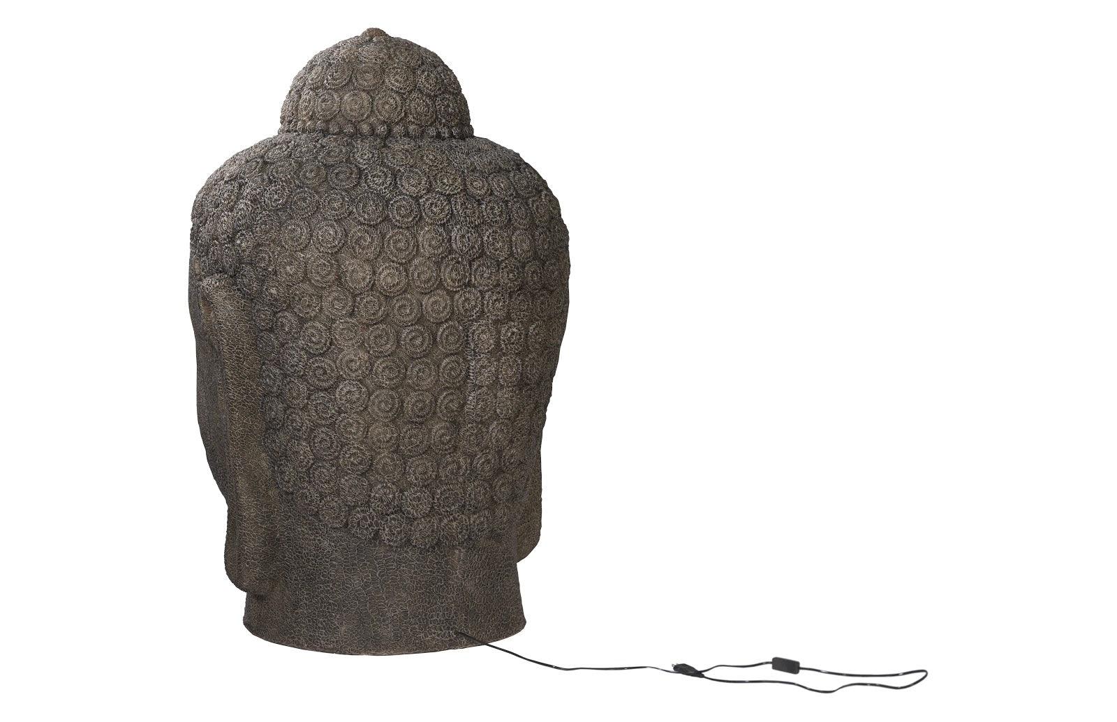 Buddha Head Illuminated Sculpture - Remutear