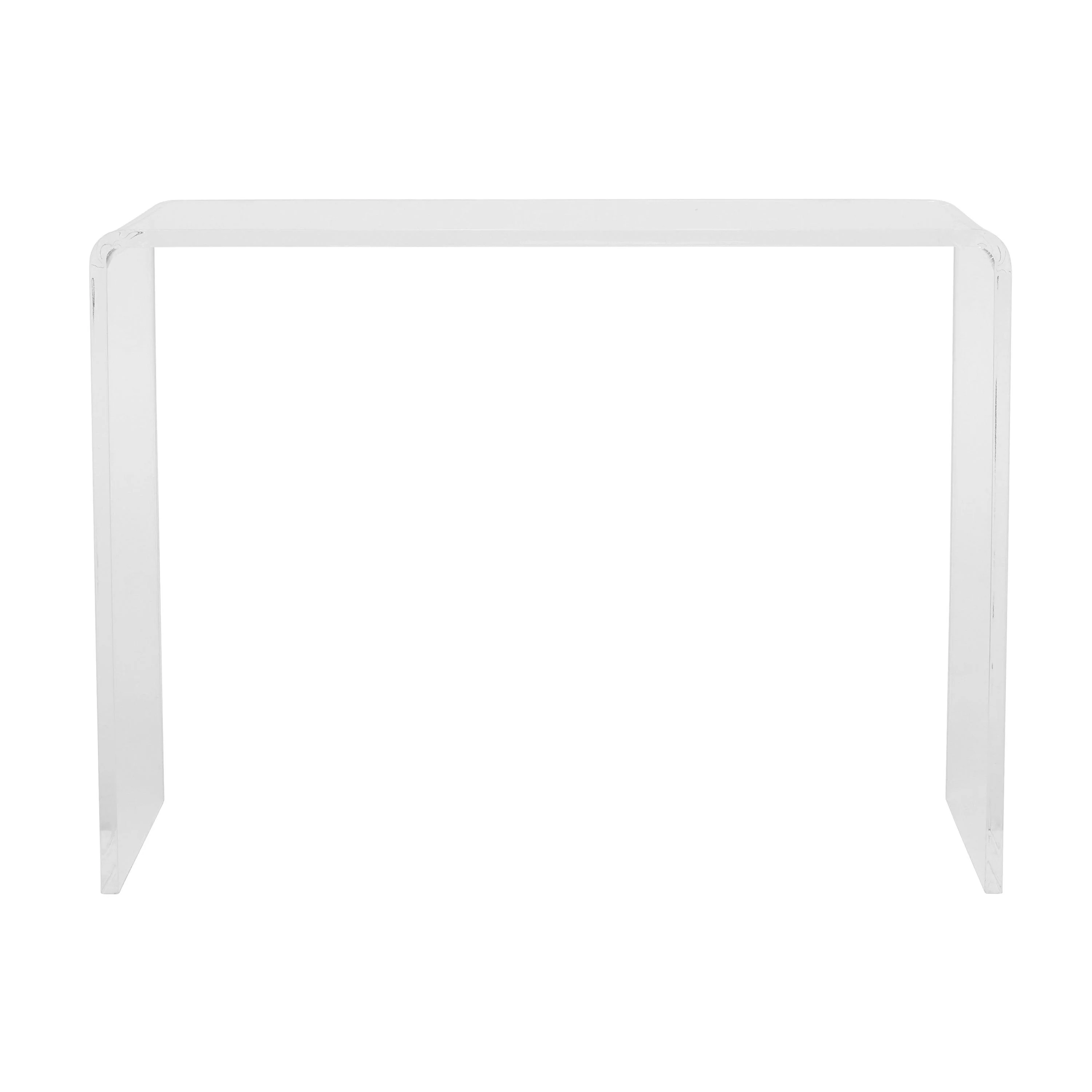 Veobreen Console Table/Desk in Clear Acyrlic - Remutear