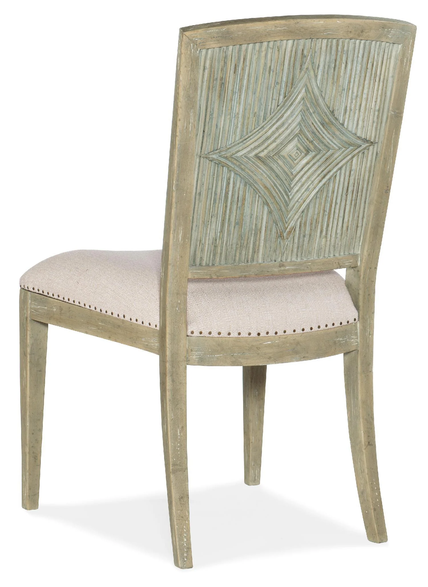 Surfrider Carved Back Side Chair - Set of 2 - Remutear