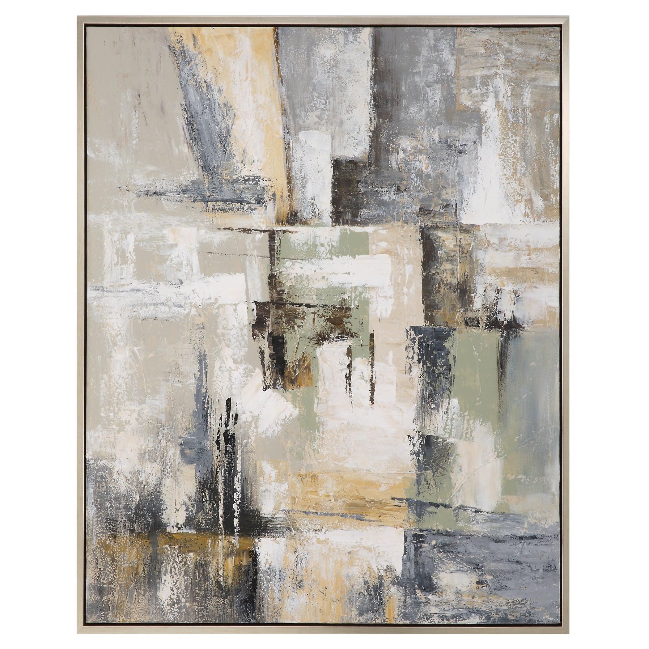 Intuition Hand Painted Abstract Art - Remutear