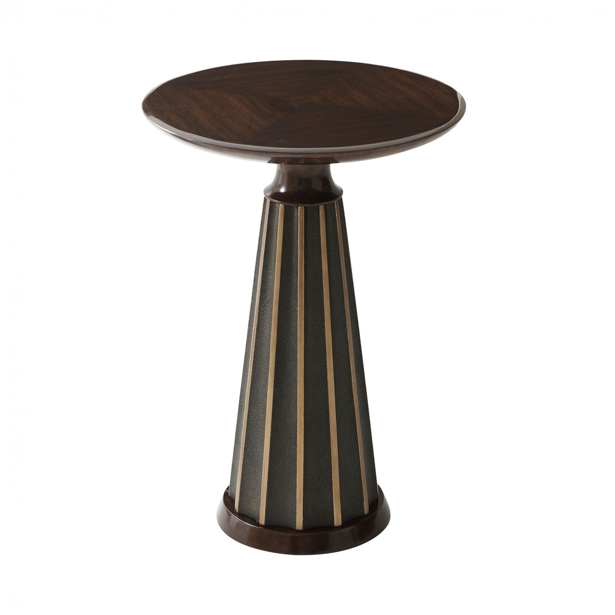 Walnut Hendrix Drinks Table - Remutear