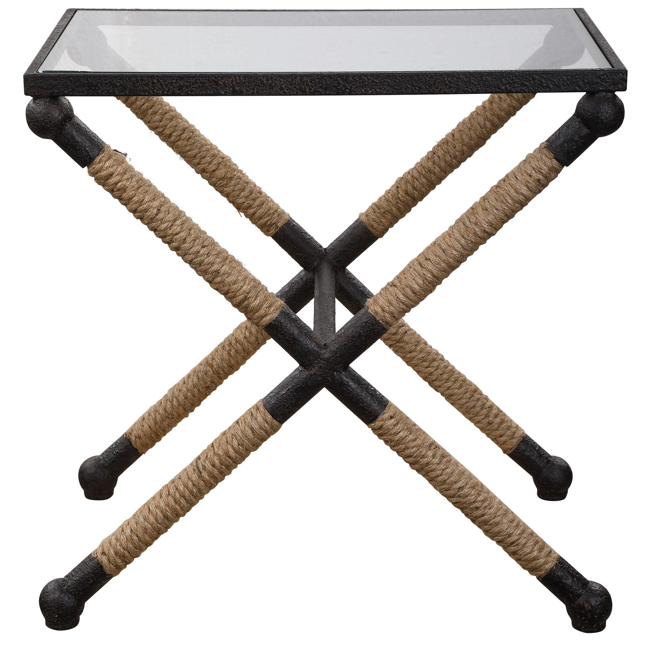 BRADDOCK COASTAL ACCENT TABLE - Remutear