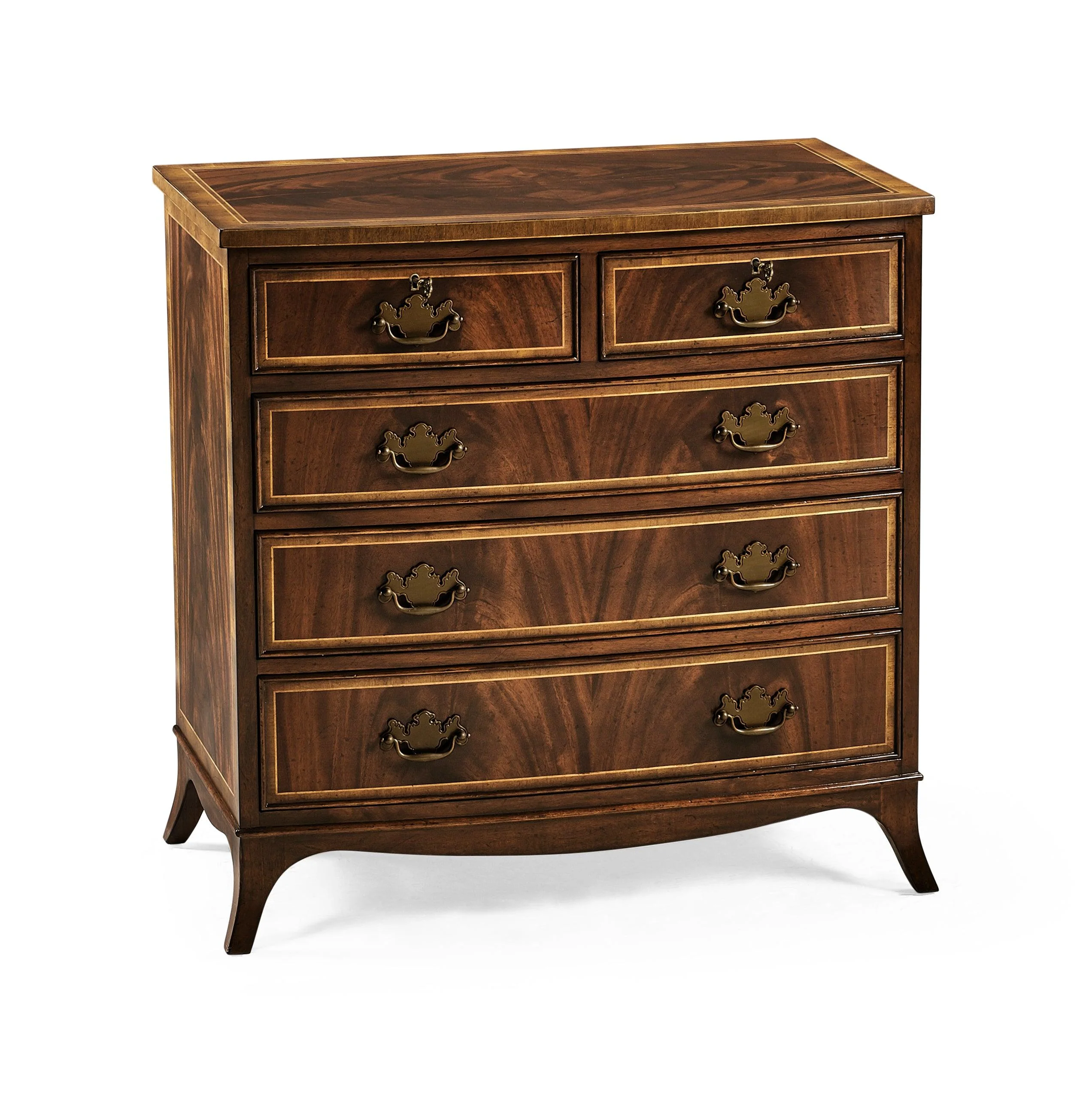 Buckingham Mahogany Bedside Chest of Drawers - Remutear