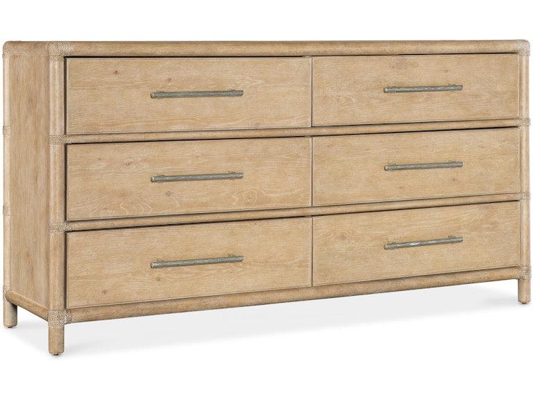 Retreat Pole Rattan Dresser - Remutear