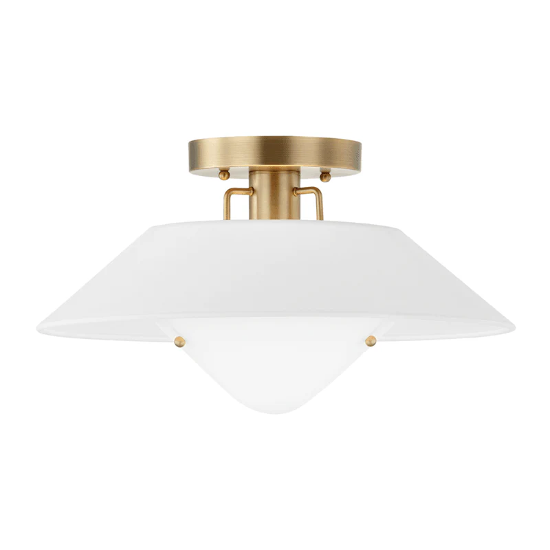 OTTO 1 LIGHT FLUSH MOUNT - Remutear
