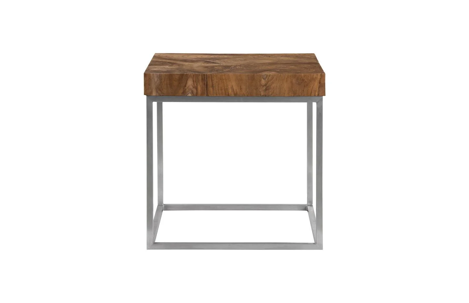 Teak Puzzle Side Table - Remutear