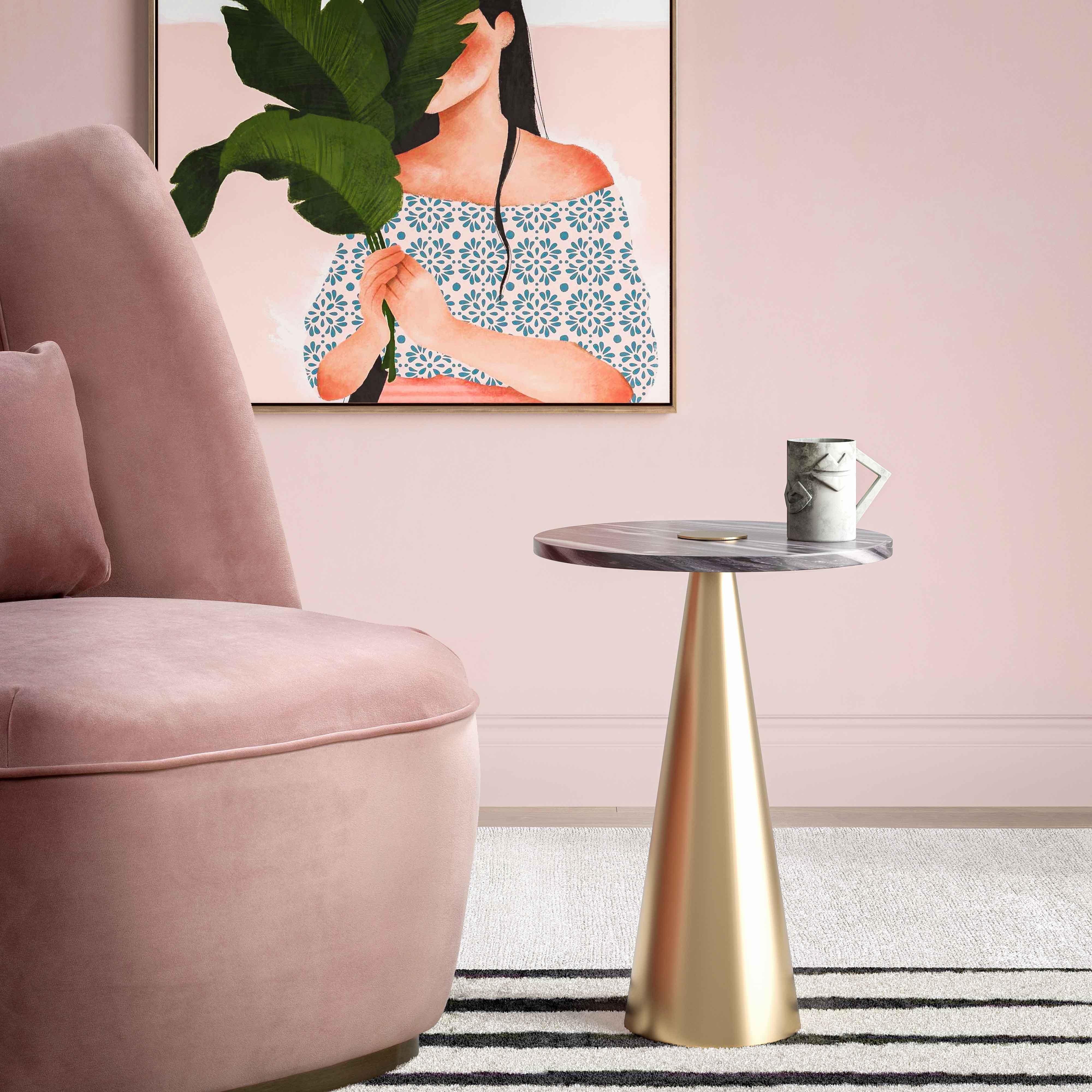 Addyson Marble Side Table - Remutear