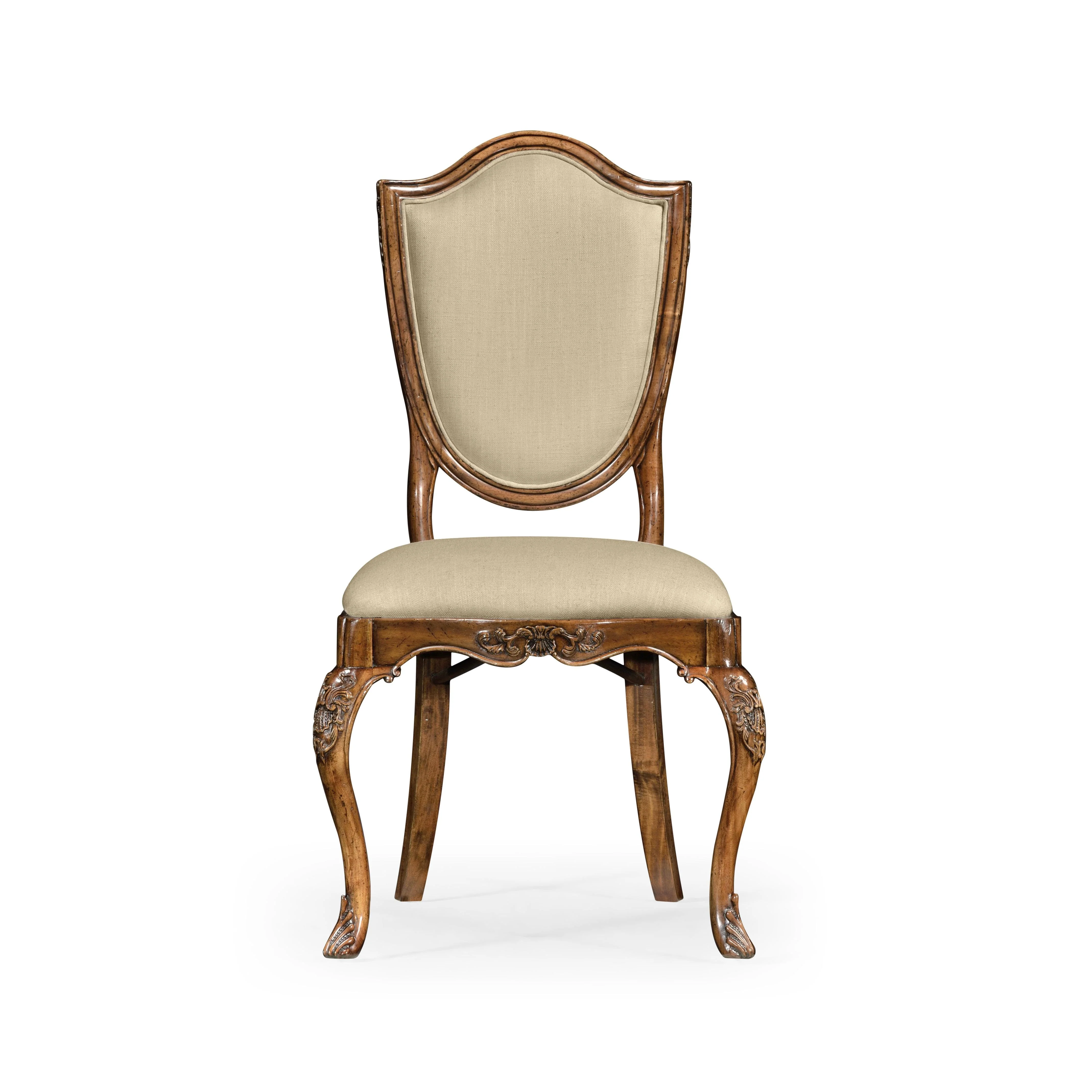 Monte Carlo Upholstered Shield Back Side Chair - Set of 2 - Remutear