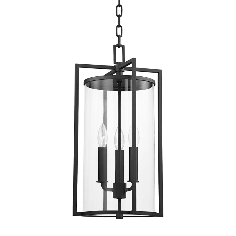 PERCY 3 LIGHT EXTERIOR LANTERN - Remutear