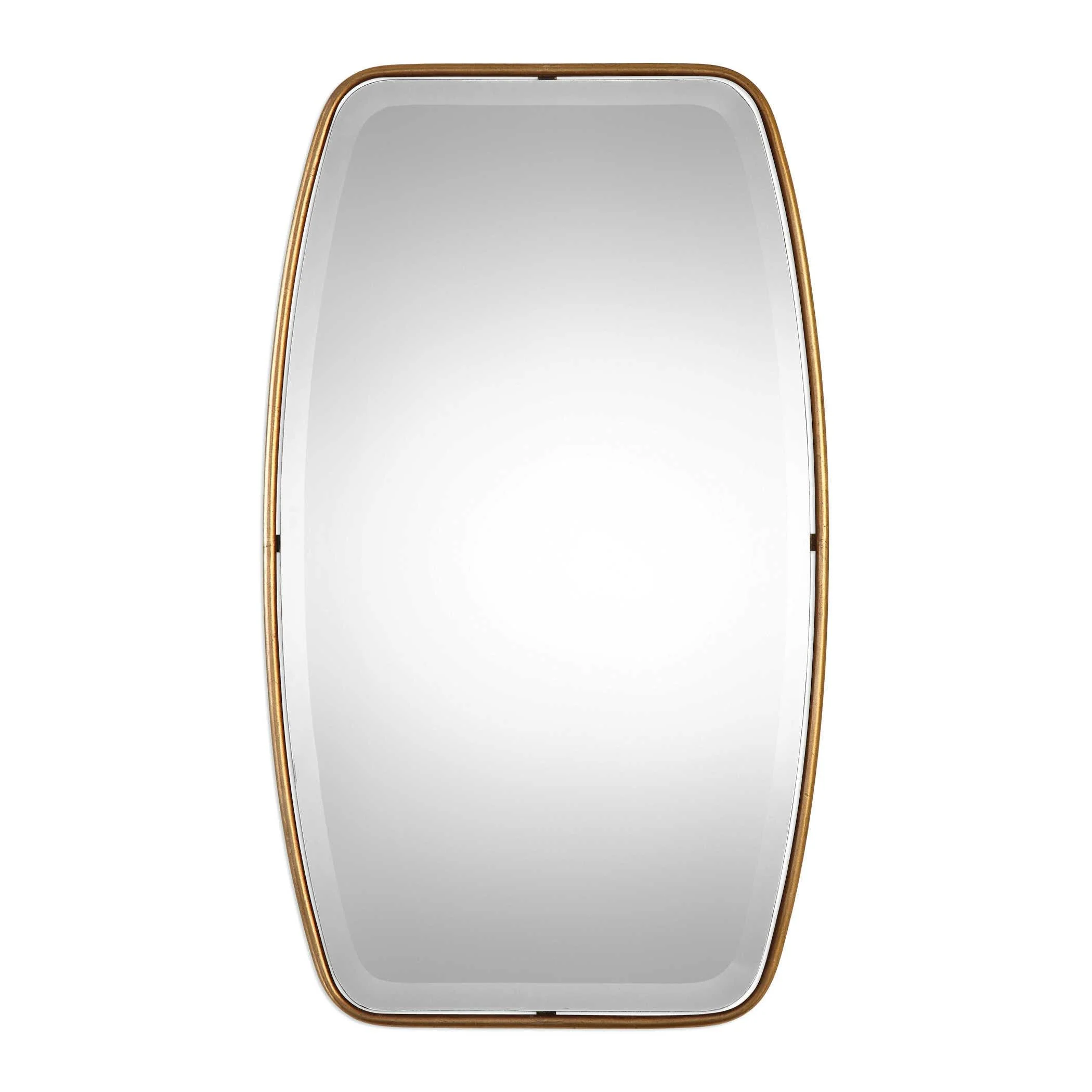 CANILLO ANTIQUED GOLD MIRROR - Remutear