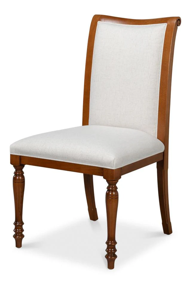 Polk Fabric Side Chair - Brown - Set of 2 - Remutear