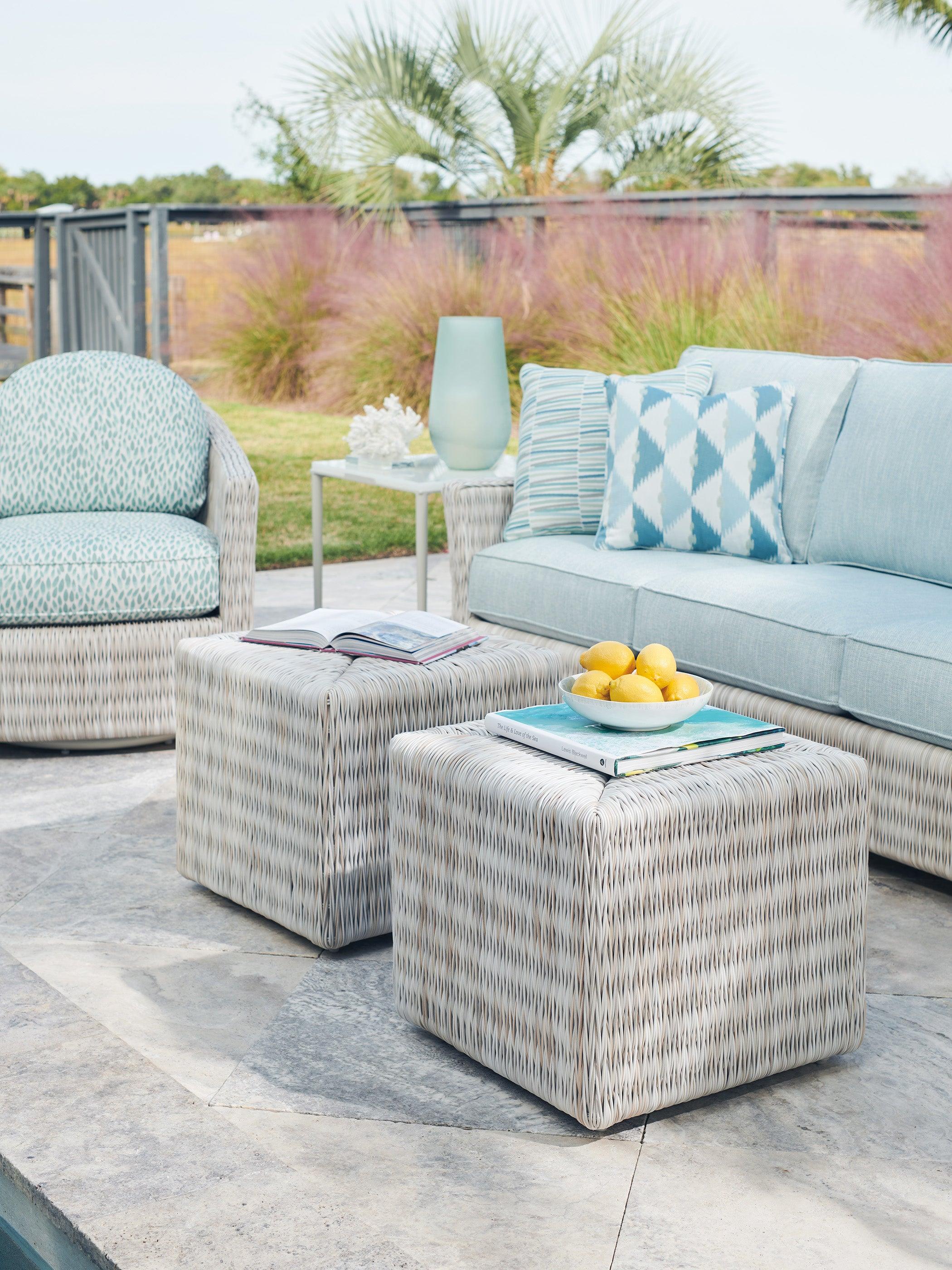 Seabrook Cube Ottoman - Remutear