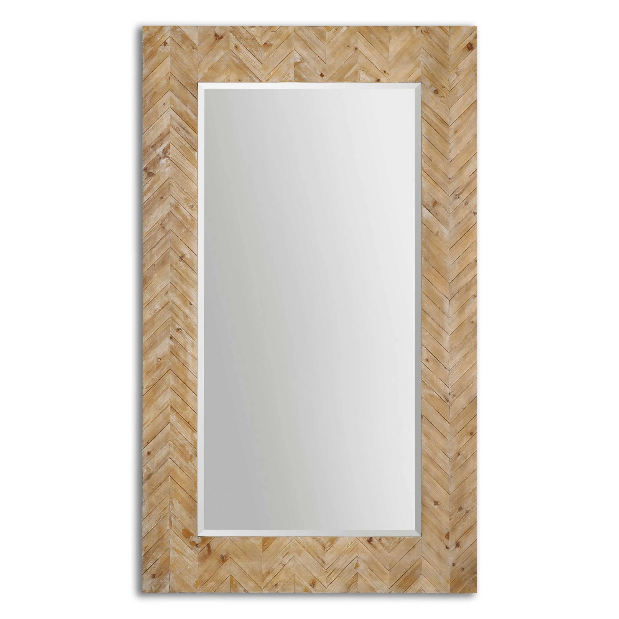 DEMETRIA OVERSIZED WOODEN MIRROR - Remutear