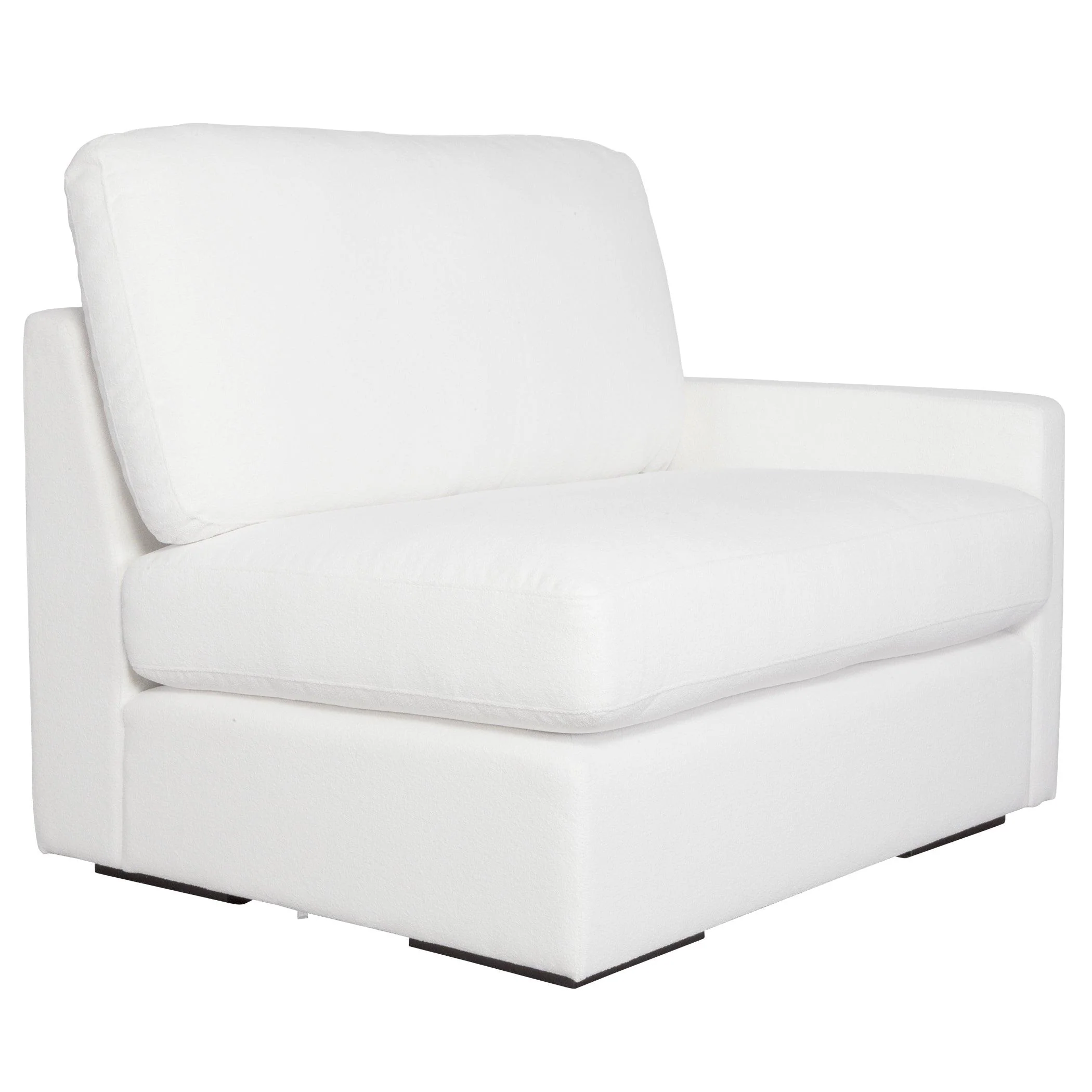 Refuge Arctic White Right Arm Facing Sofa - Remutear