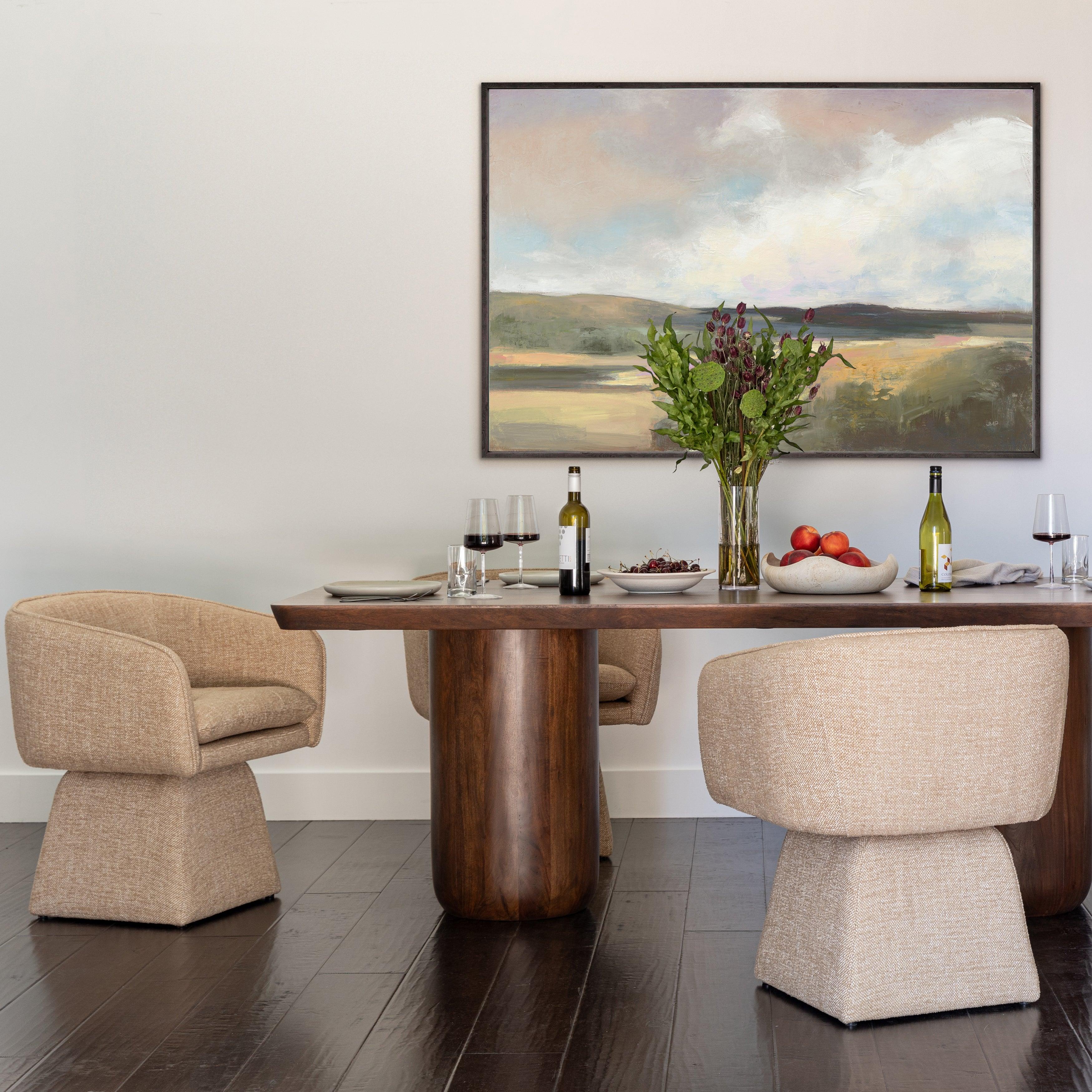 Joni Swivel Chair Camel - Remutear