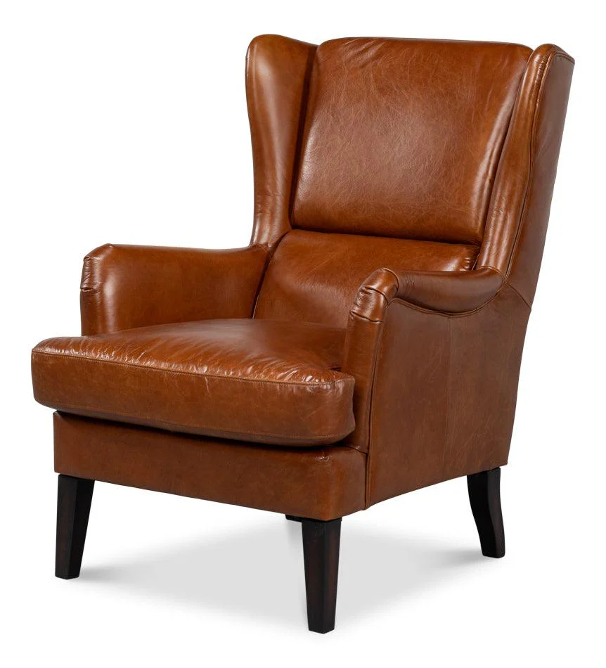 Elite Wing Lounge Chair - Vintage Havana - Remutear