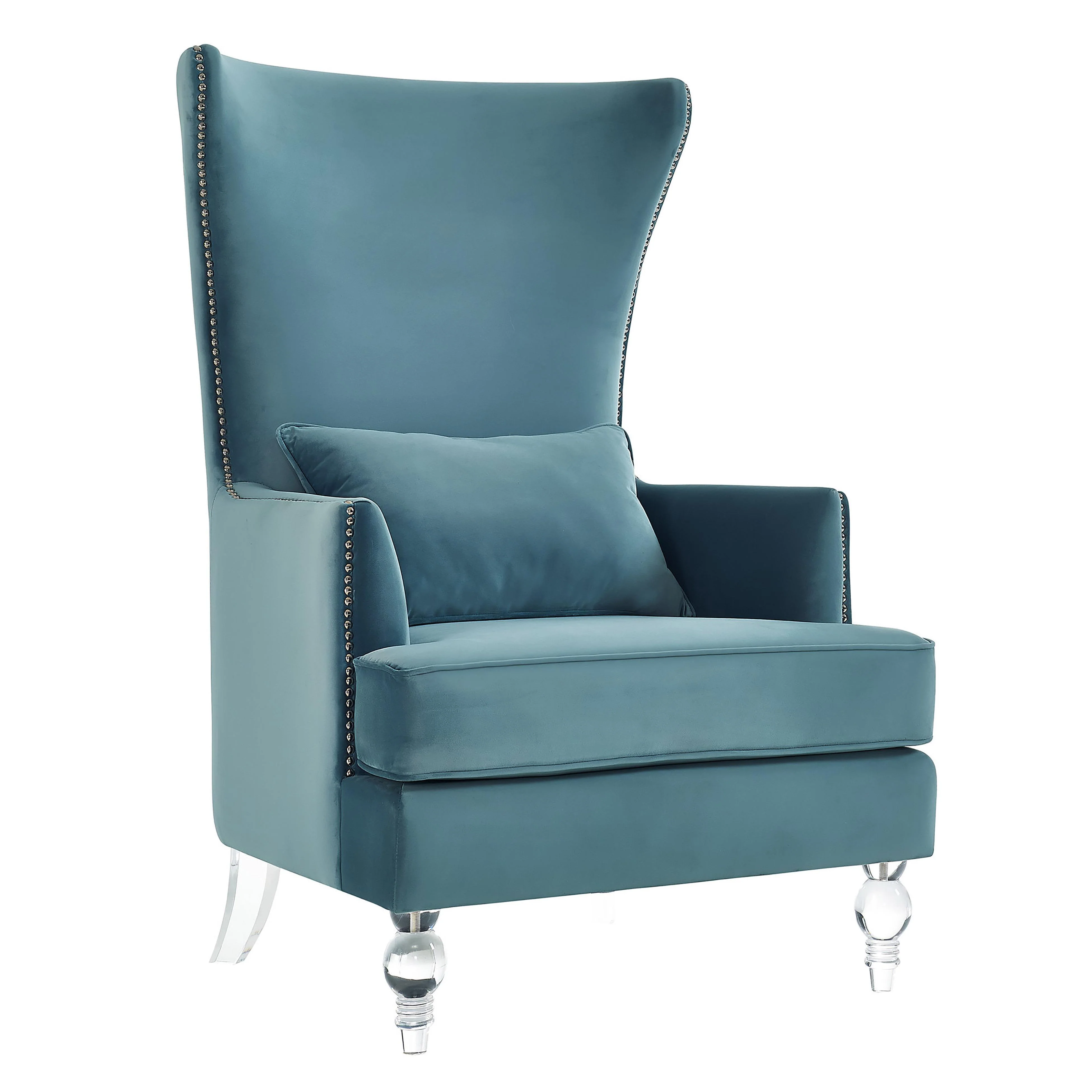 Bristol Sea Blue Tall Chair - Remutear