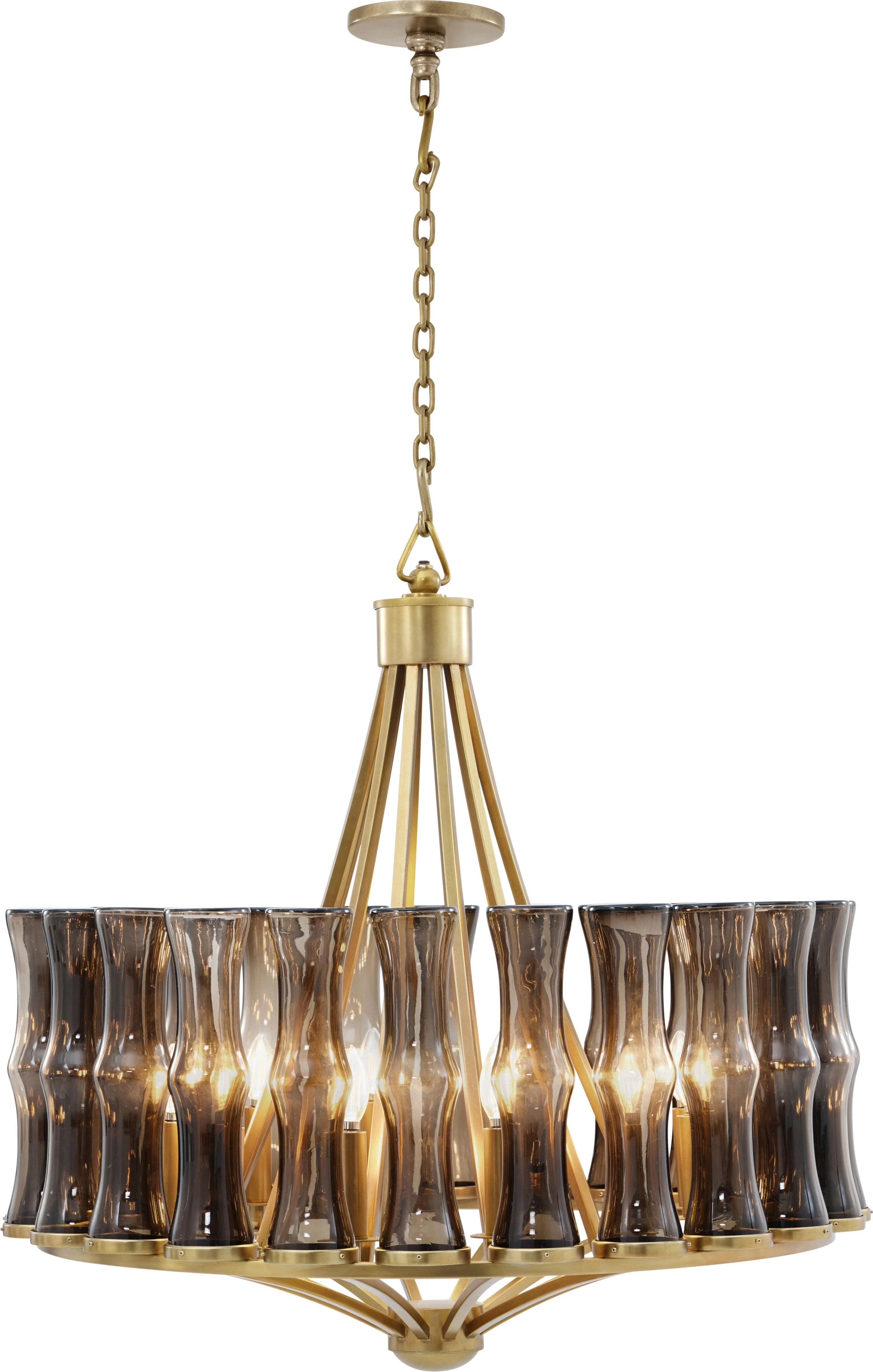 Preston Media 12 Light Chandelier - Remutear