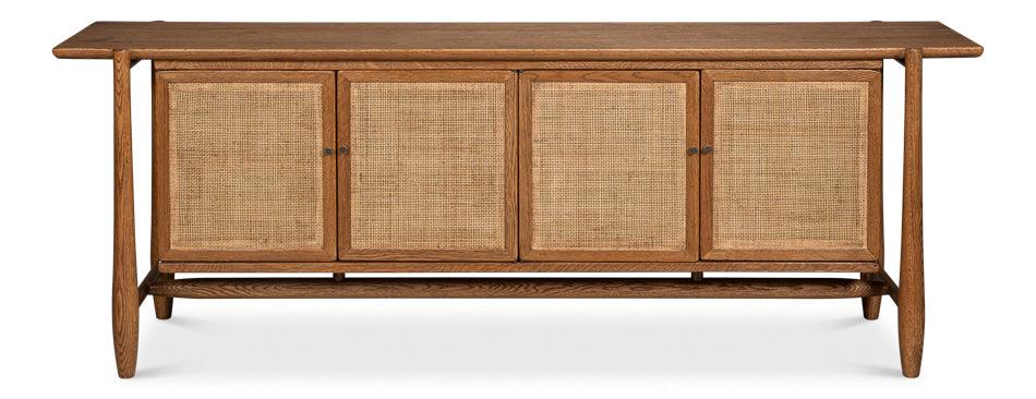 Nido 4 Door Rattan Sideboard - Remutear