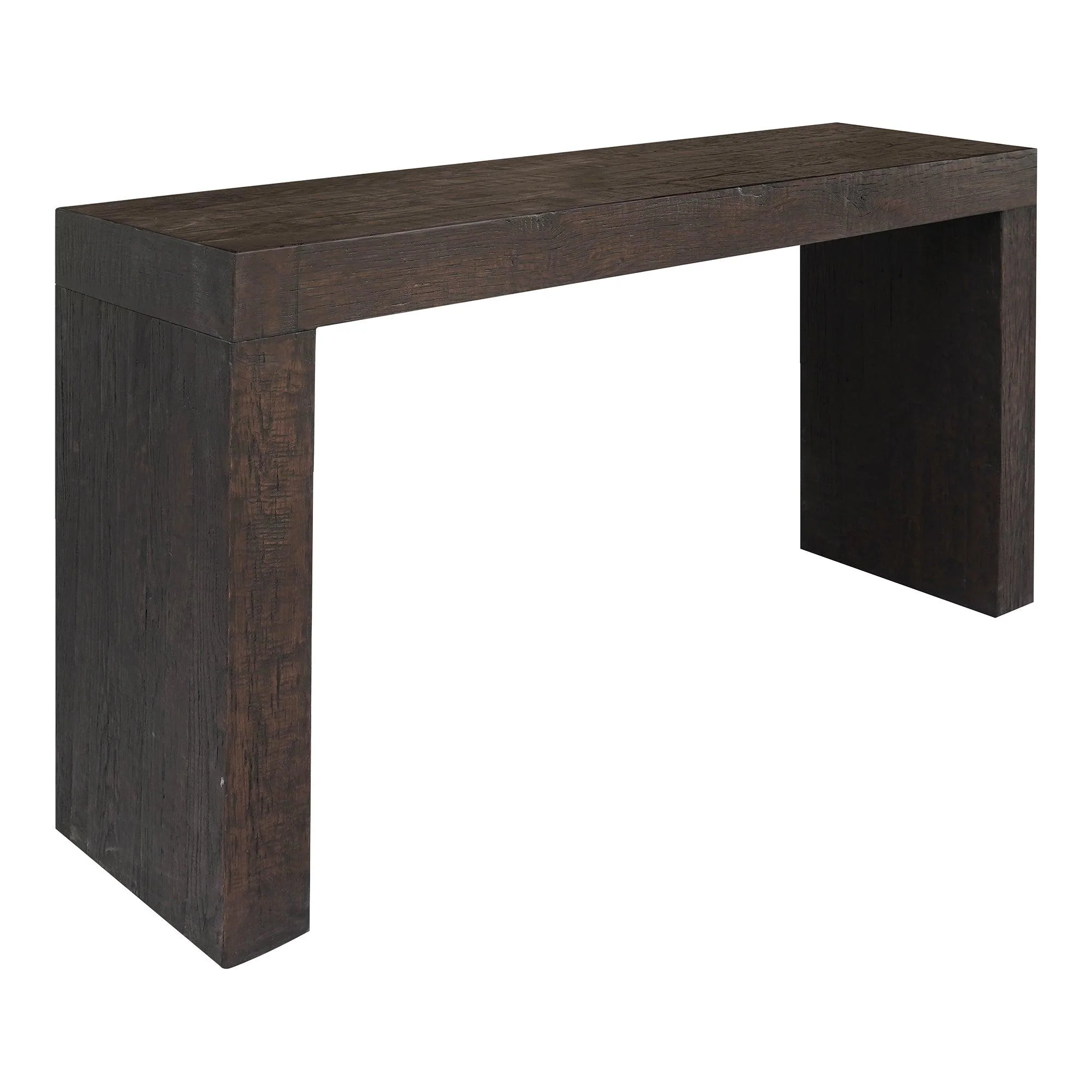 Evander Console Table Rustic Brown - Remutear