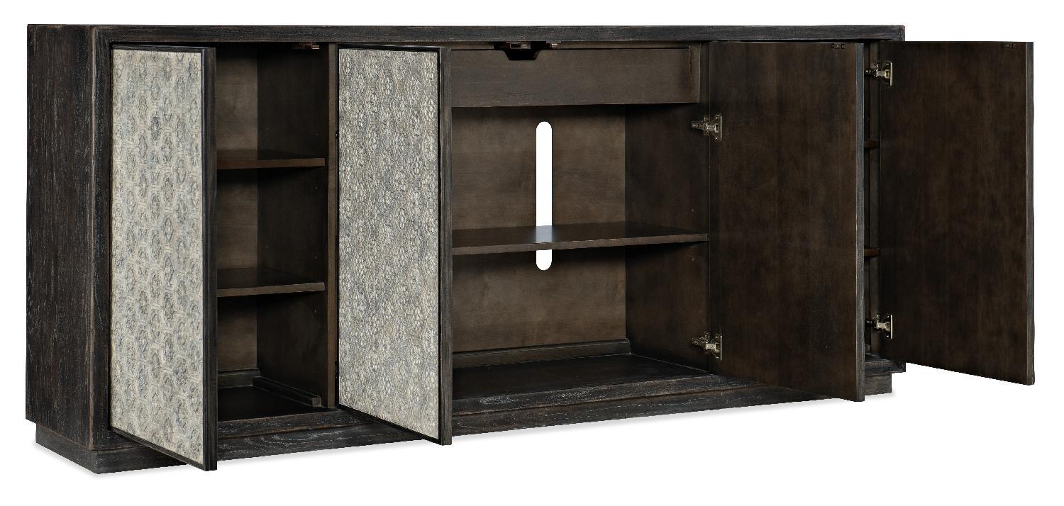 Melange Greystone Four-Door Credenza - Remutear