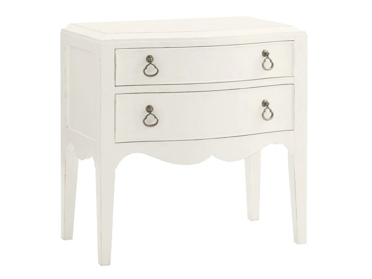 Ivory Key Martello Night Table - Remutear