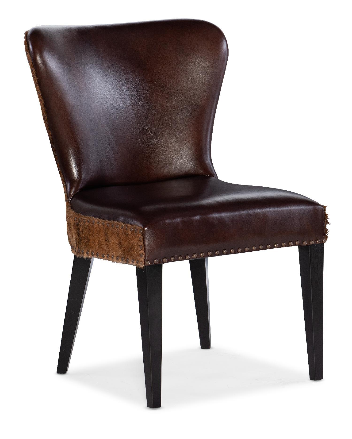 Kale Accent Chair with Dark Brindle HOH - Set of 2 - Remutear