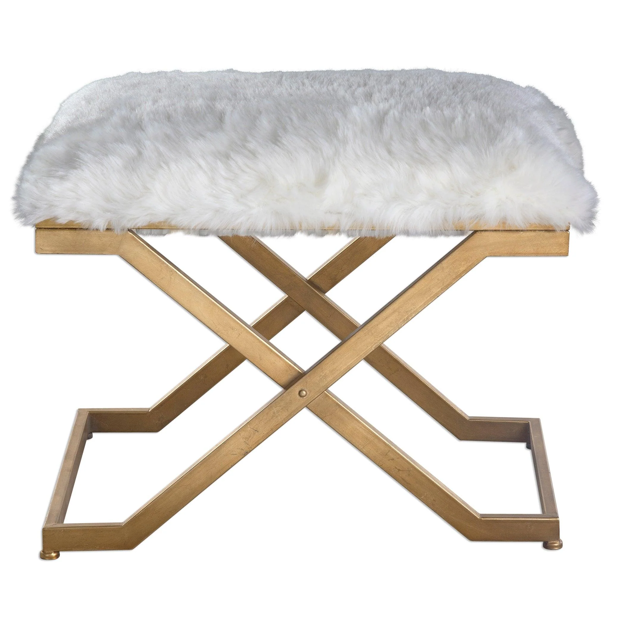 Farran Fur Small Bench - Remutear