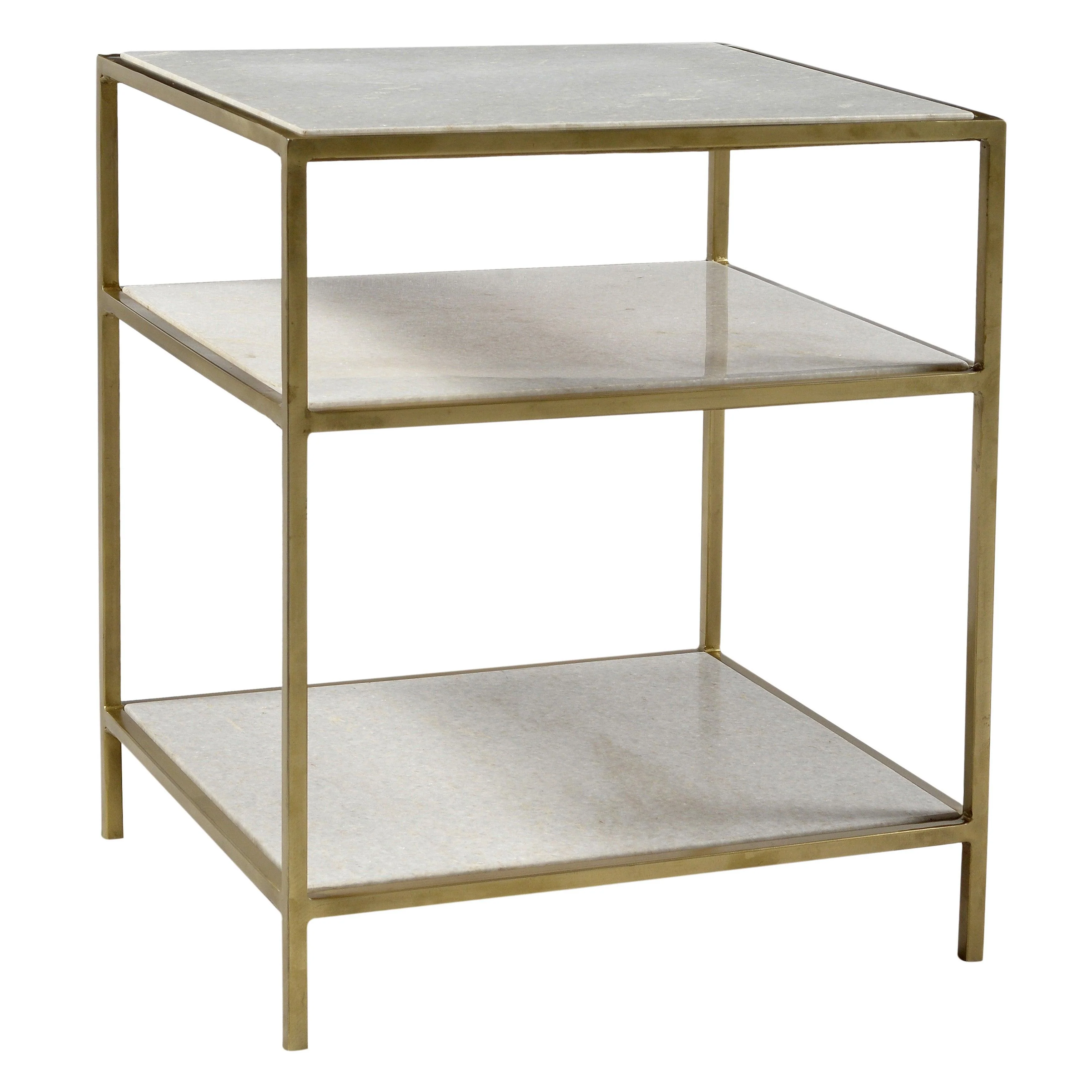 Higgson Side Table Brass - Remutear
