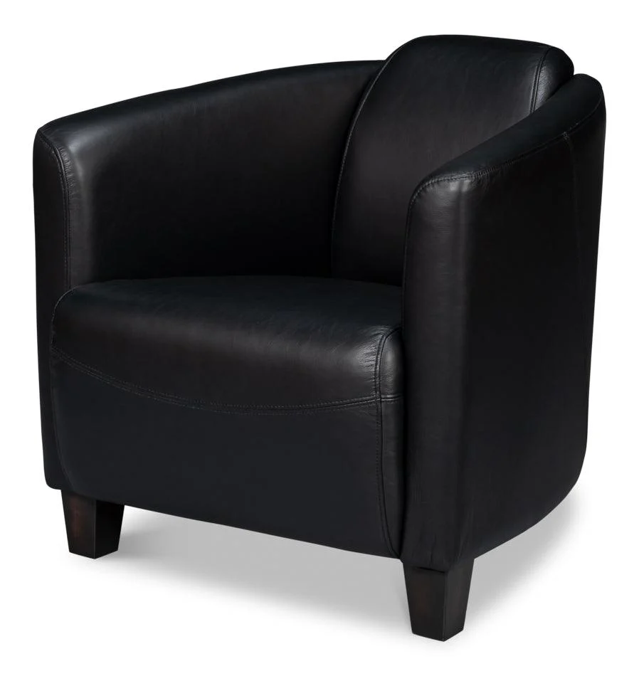 Mandy Arm Chair - Onyx Black - Remutear