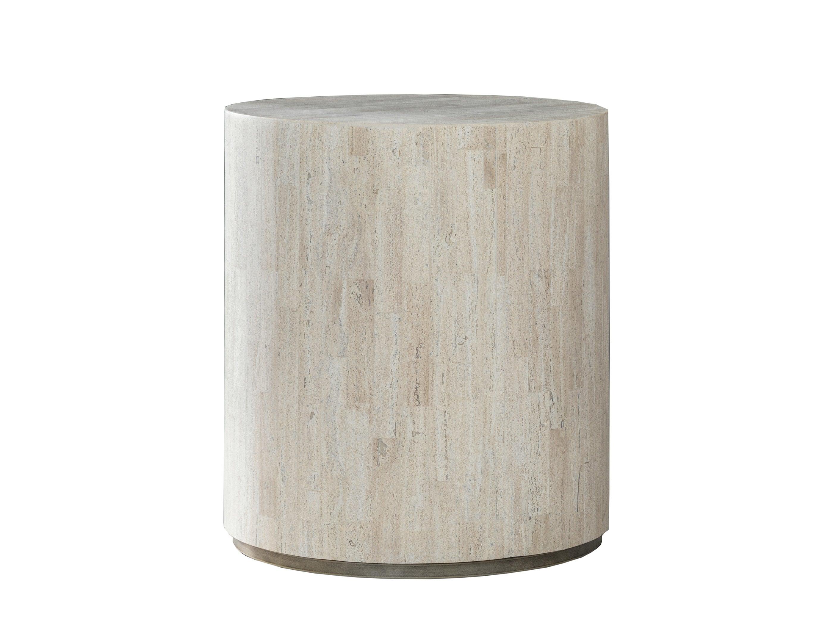Signature Designs Cassio Round Drum Table - Remutear