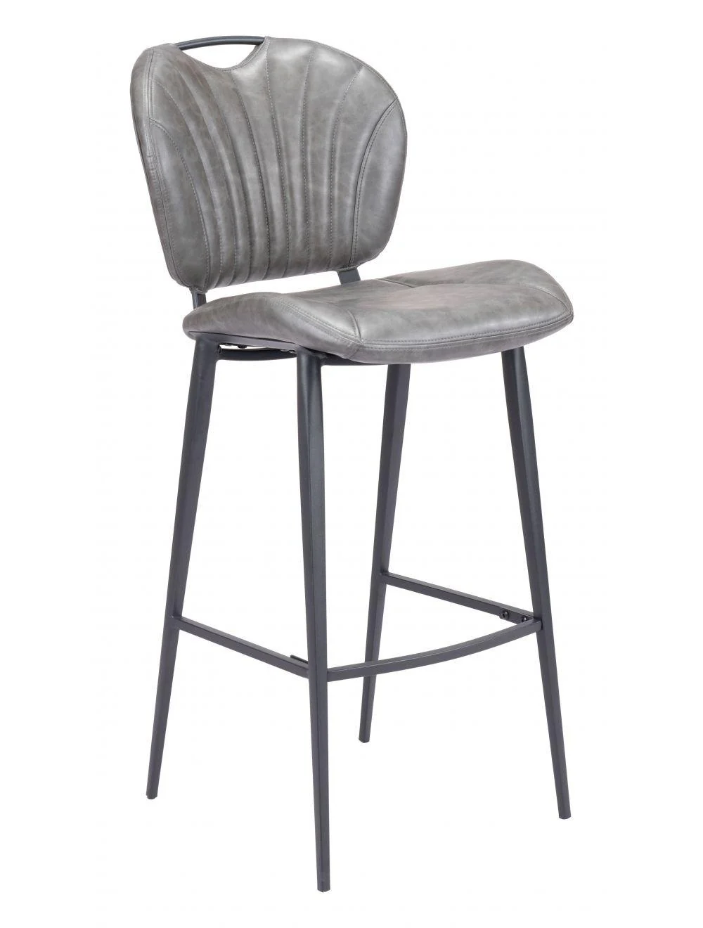 Terrence Bar Chair Vintage Gray - Remutear