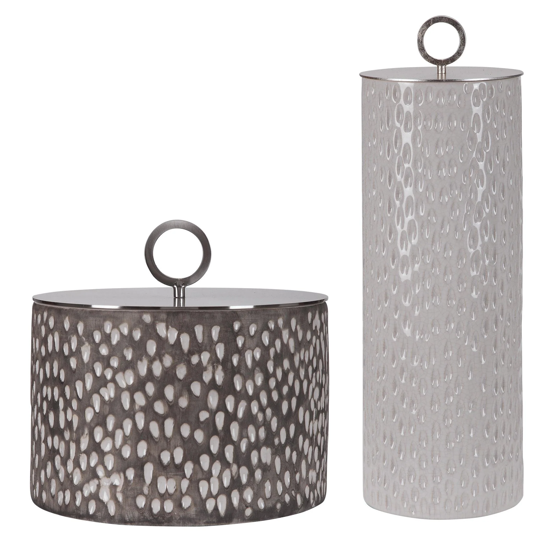 CYPRIEN CERAMIC CONTAINERS, SET OF 2 - Remutear