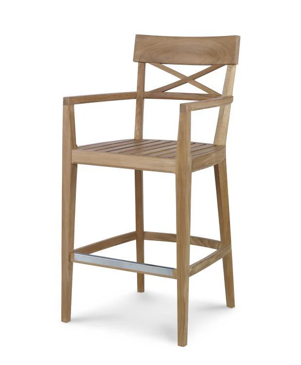 Teak Bar Stool - Remutear