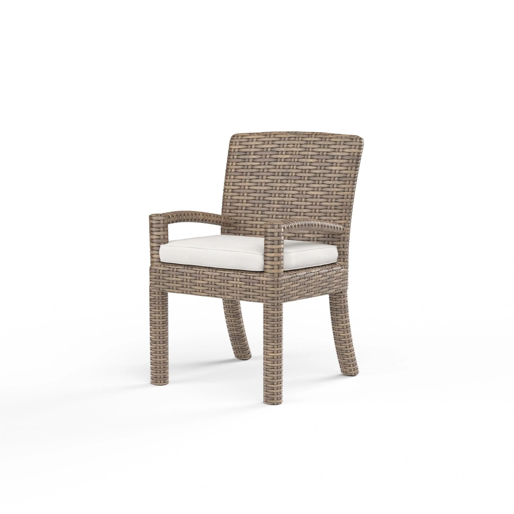 Havana Dining Chair in Canvas Flax w/ Self Welt - Remutear