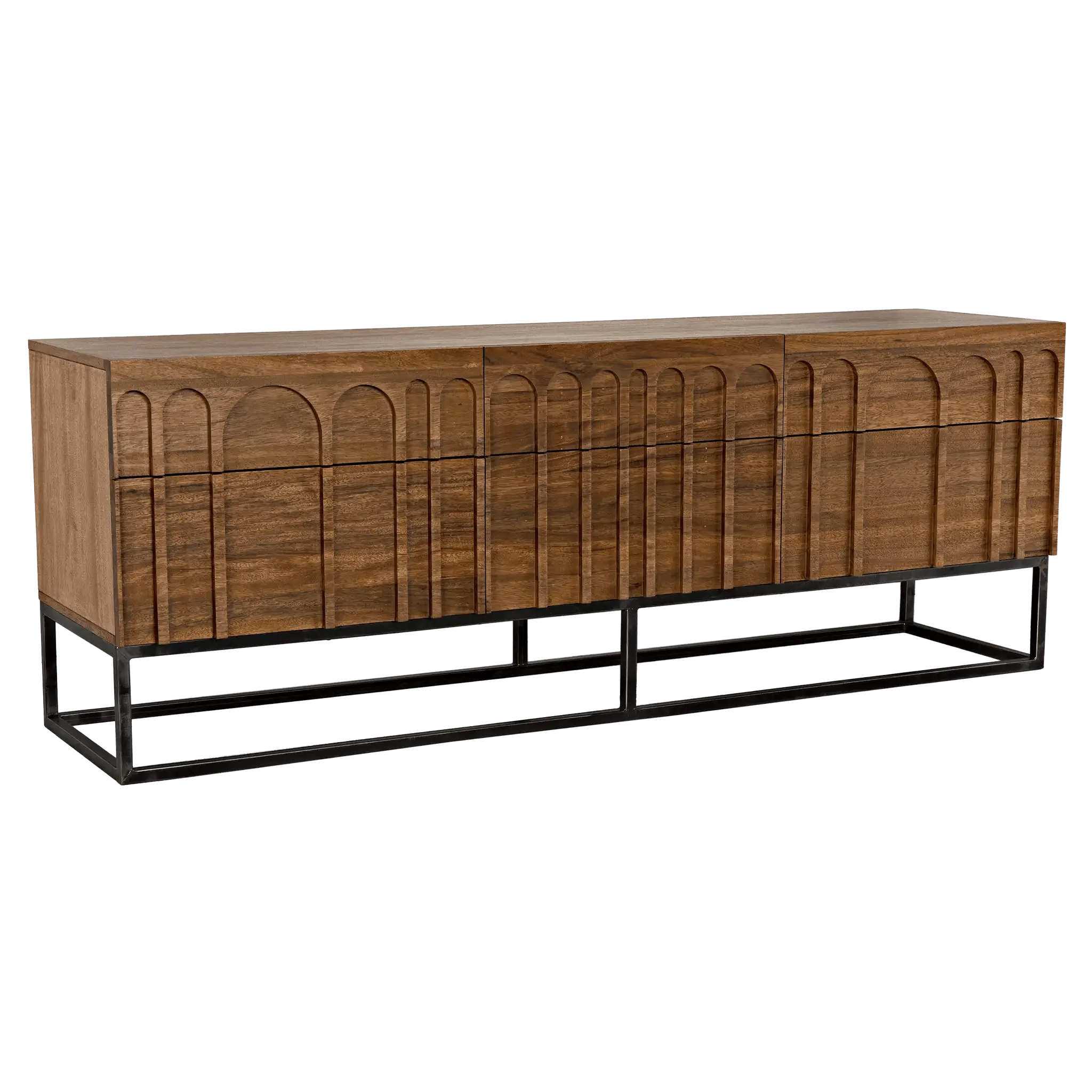 Casanova Sideboard, Dark Walnut - Remutear
