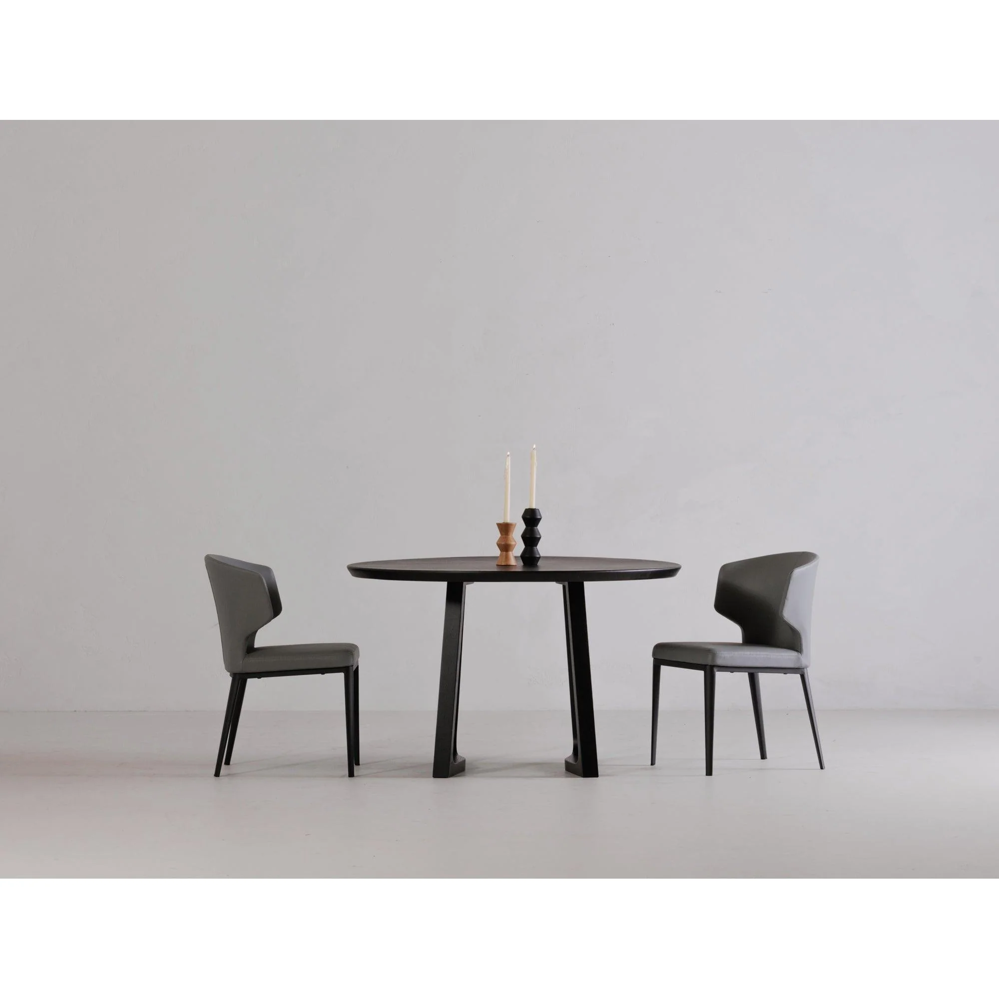 Delaney Dining Chair Grey - Set Of Two - Remutear