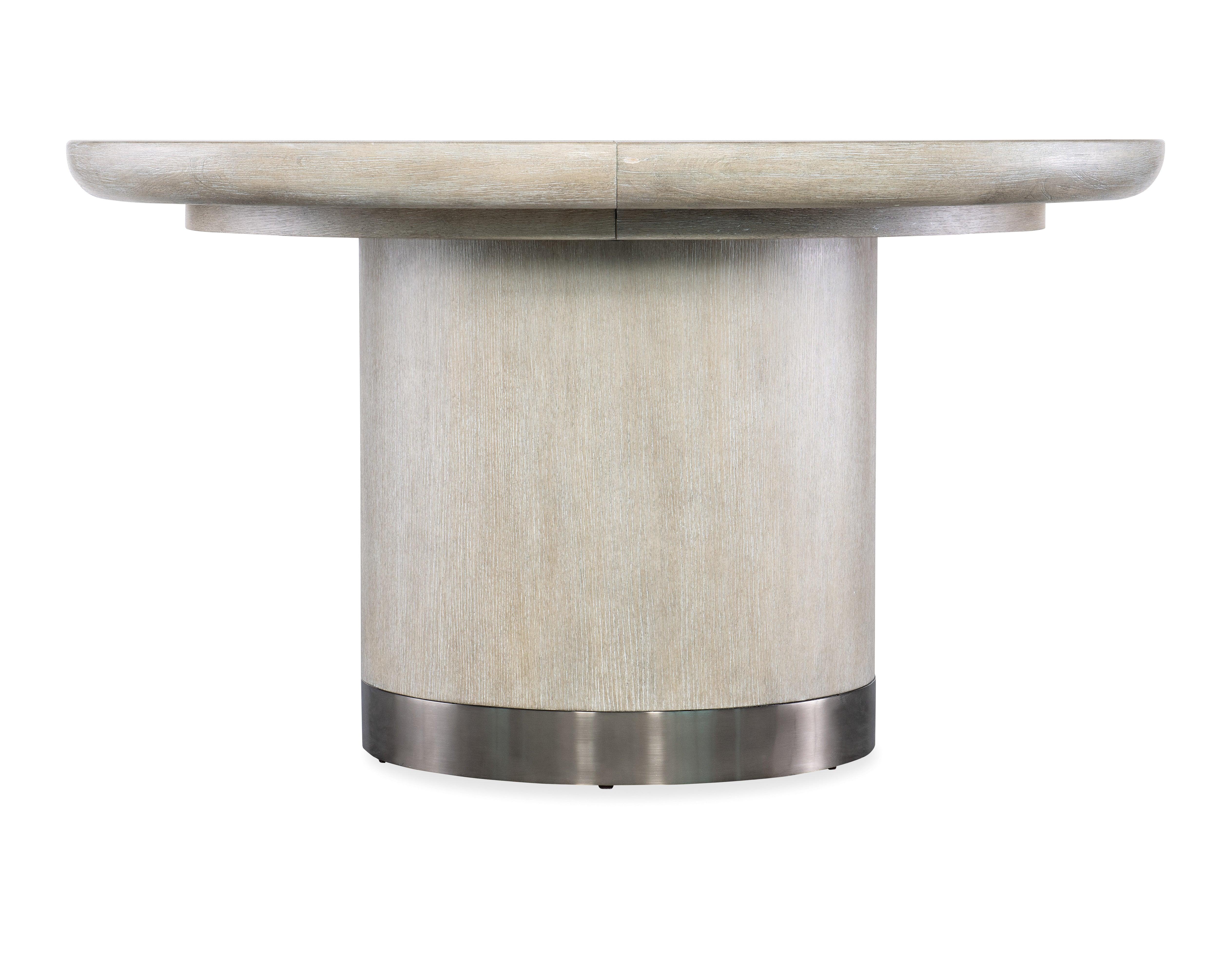 Modern Mood Round Dining Table w/1-18in leaf - Remutear