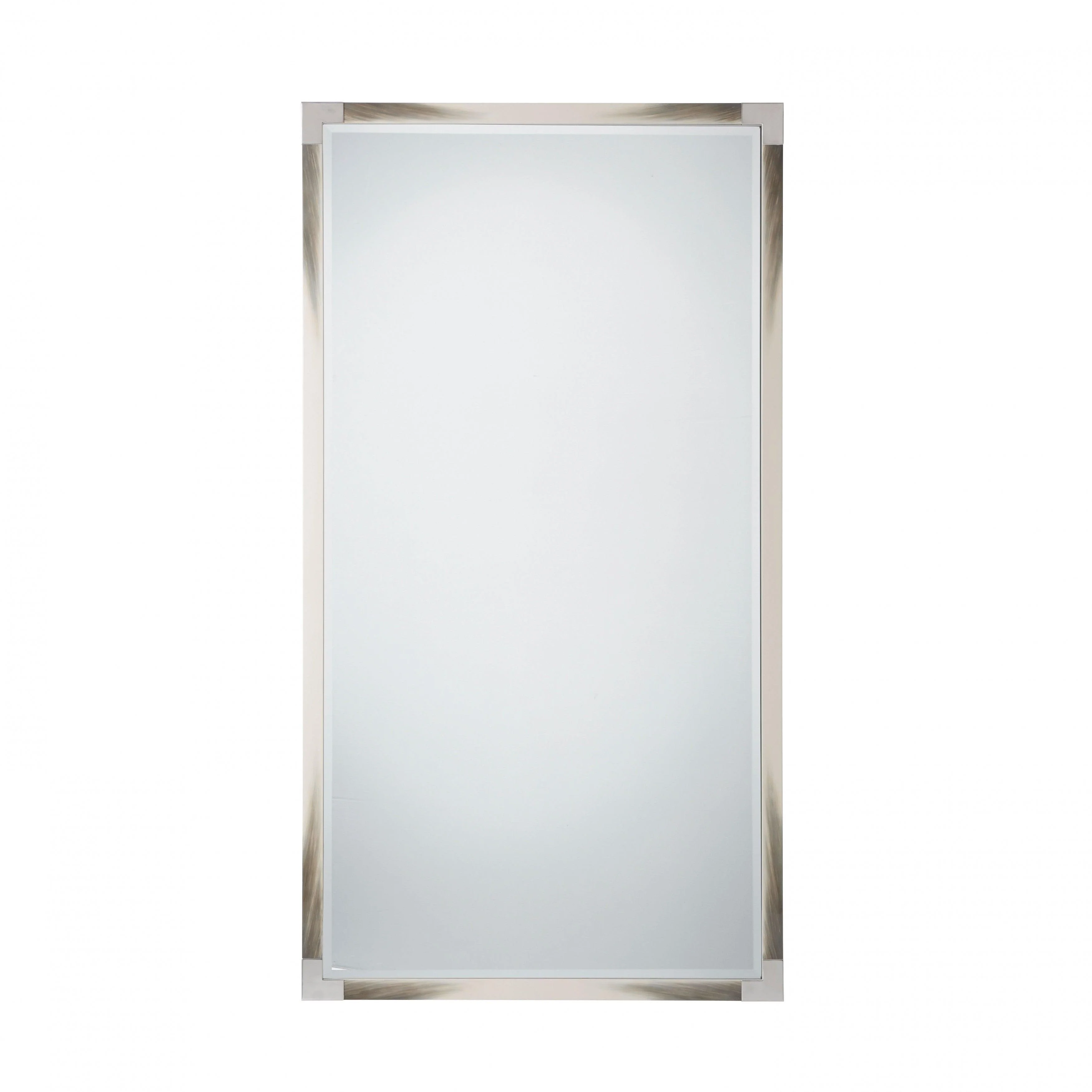 Cutting Edge Floor Mirror (Longhorn White) - Remutear