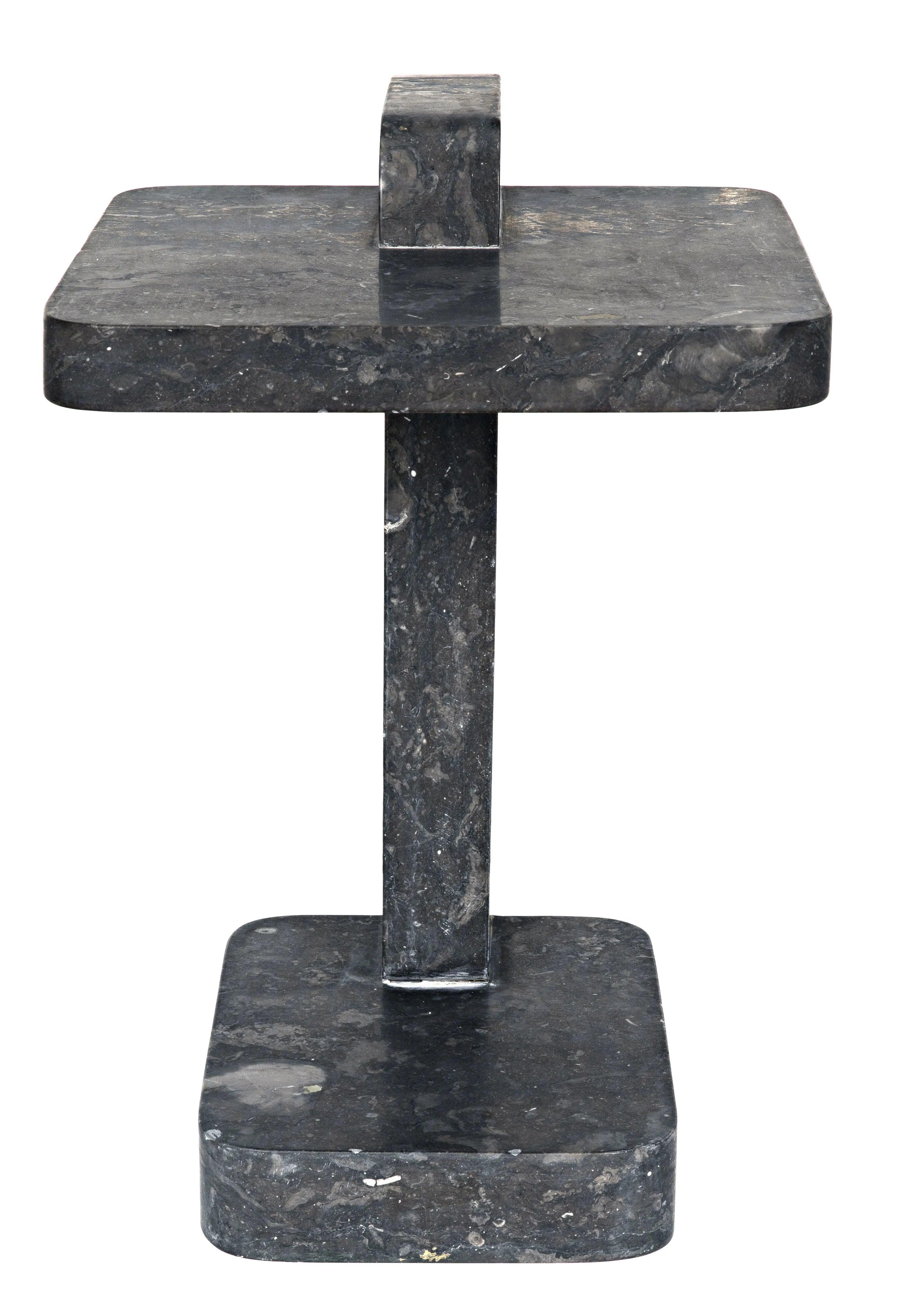 North Side Table, Black Marble - Remutear