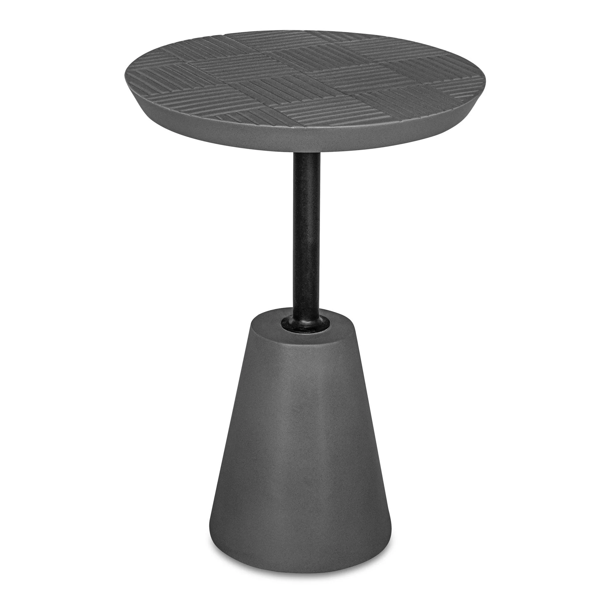 Foundation Outdoor Accent Table Grey - Remutear